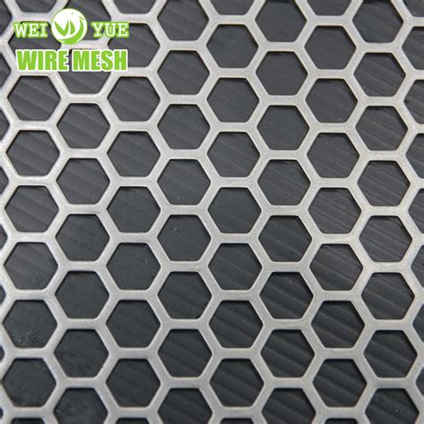 perforated hexagonal metal sheet|perforated metal sheets sizes.